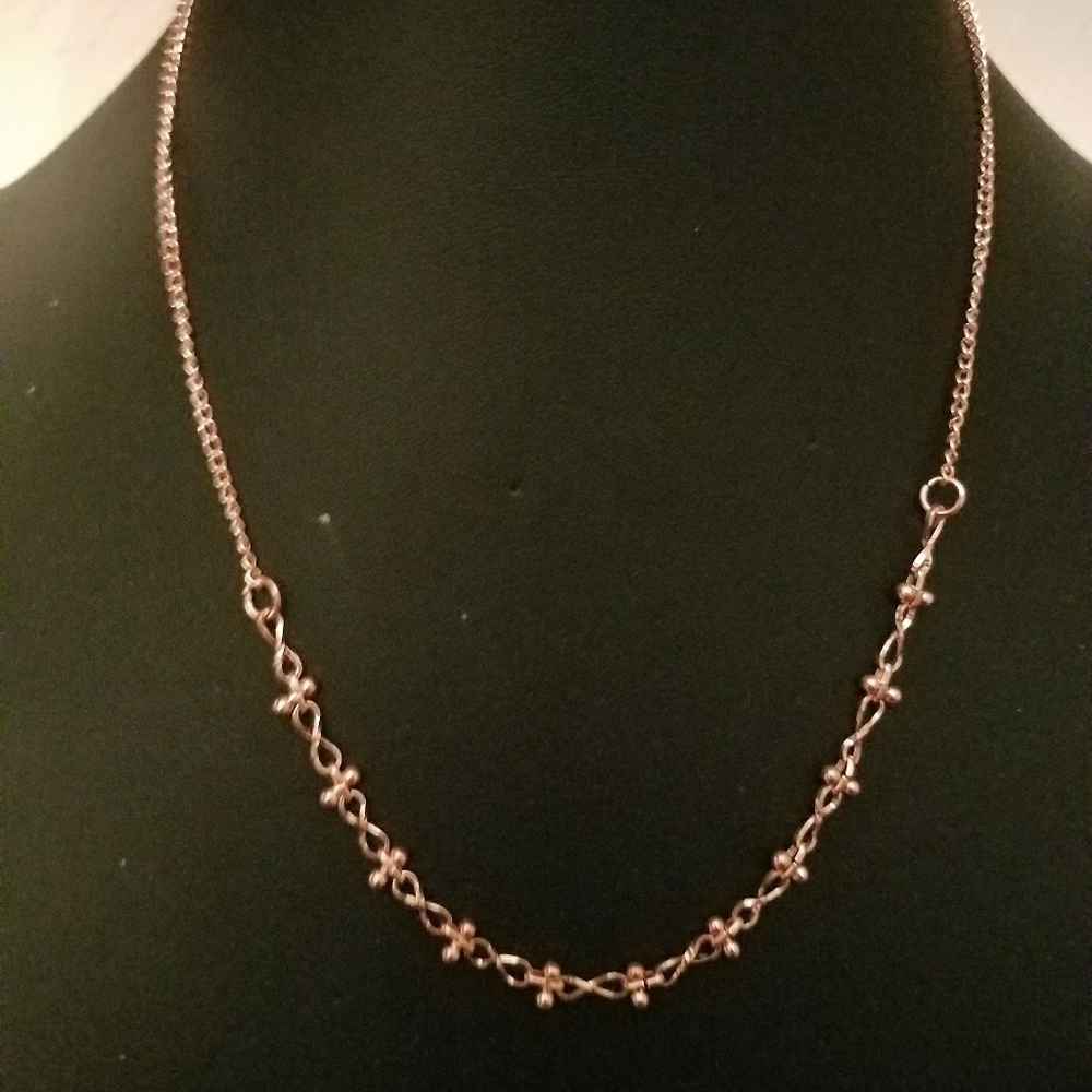 Infinity & know necklace